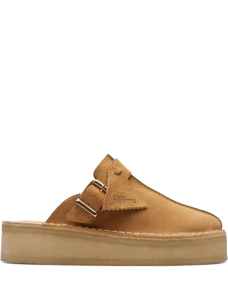 Clarks Originals  Trek "Beige" mules