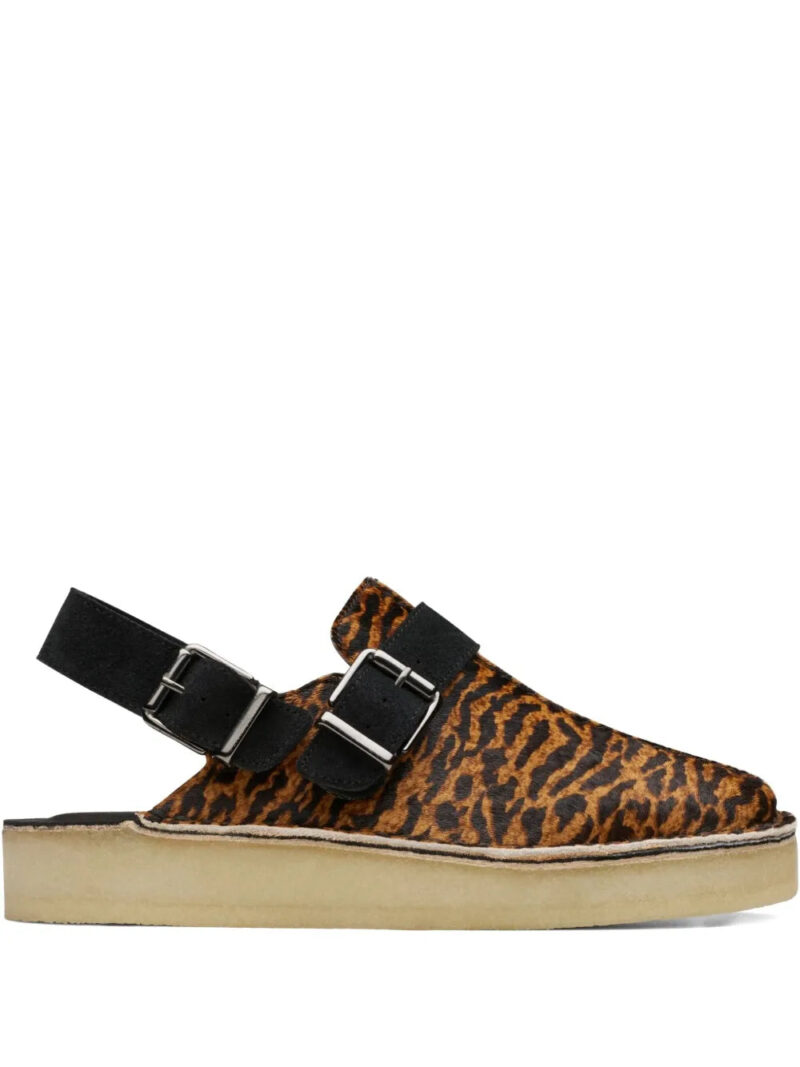 Clarks Originals  Trek "Tortoiseshell" mules
