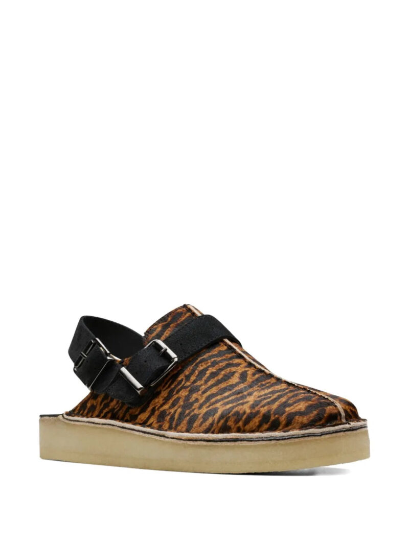 Clarks Originals  Trek "Tortoiseshell" mules