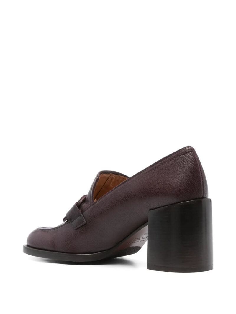 Chie Mihara  75mm block-heel leather mules