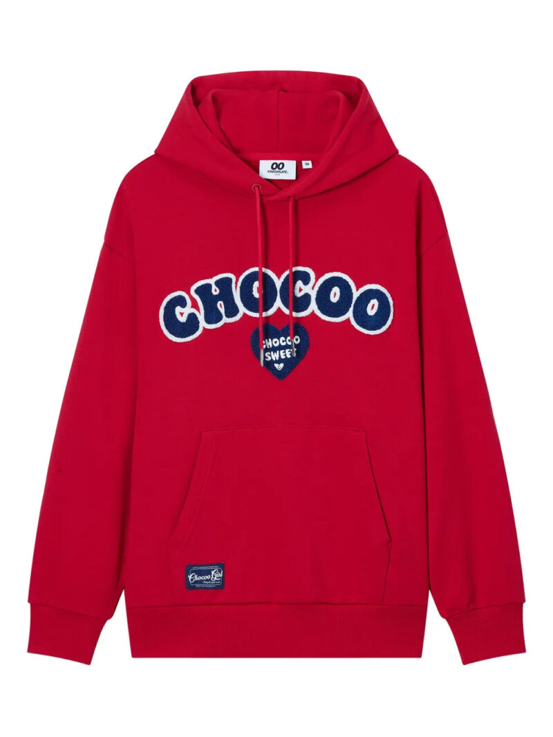CHOCOOLATE  appliqué-embellished hoodie