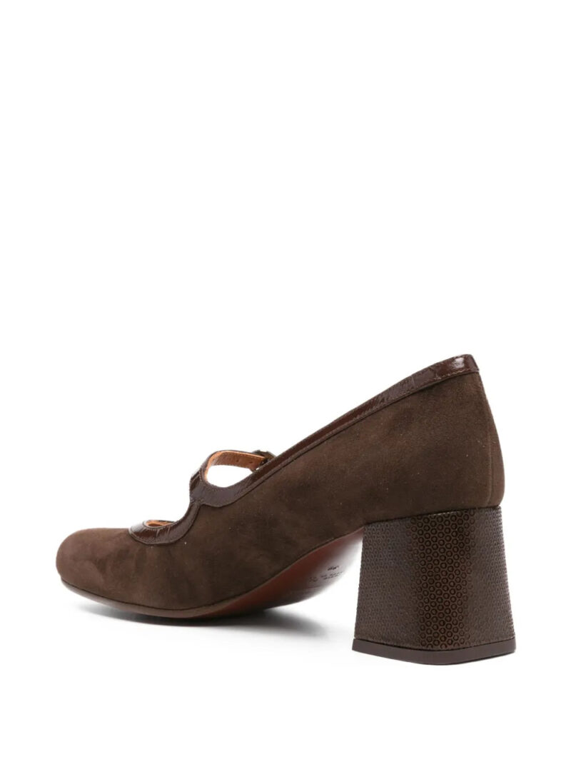 Chie Mihara 40mm block-heel buckled pumps