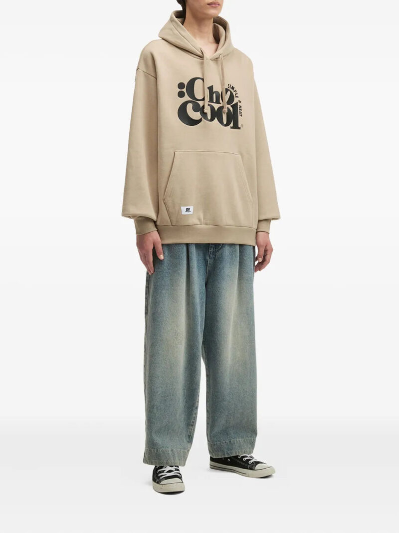 CHOCOOLATE logo-print hoodie