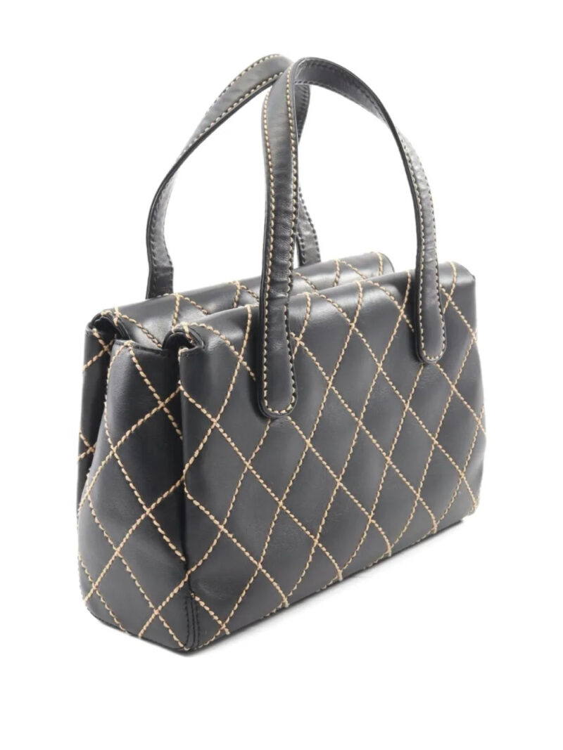 CHANEL ~ small diamond-quilting tote bag