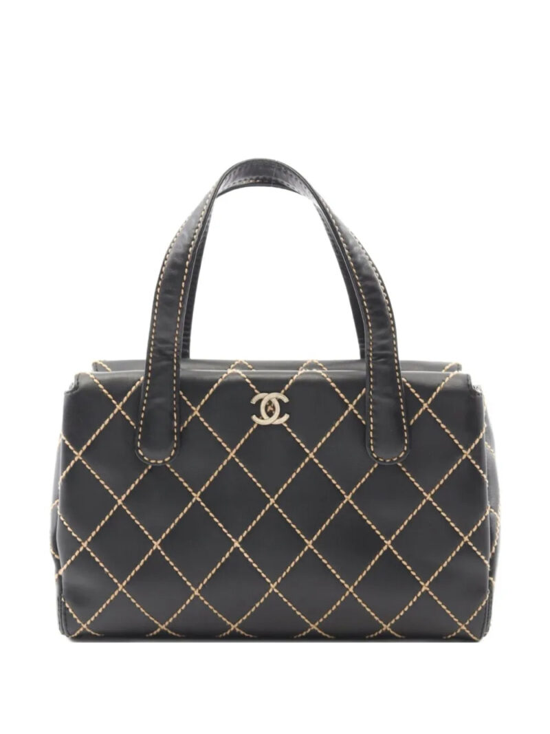 CHANEL ~ small diamond-quilting tote bag