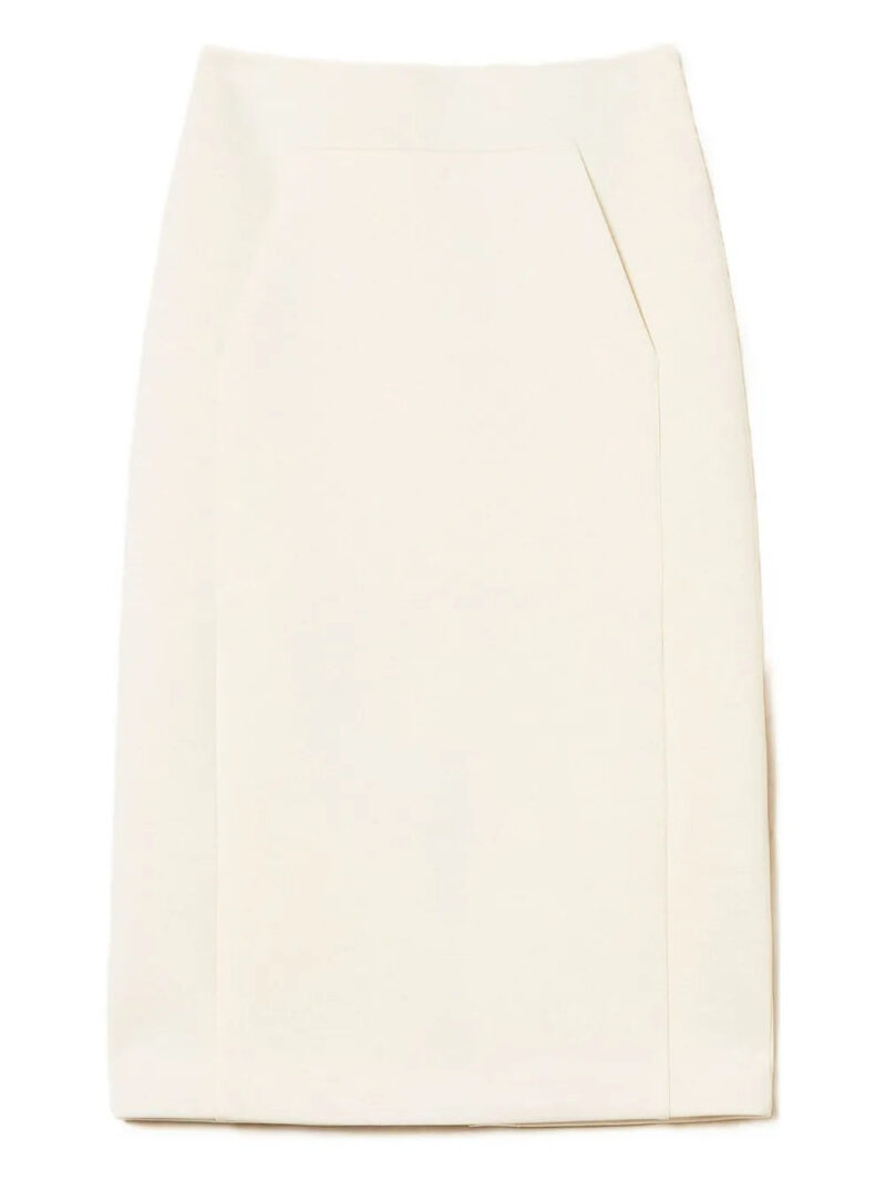 TWINSET  patch-pocket midi skirt