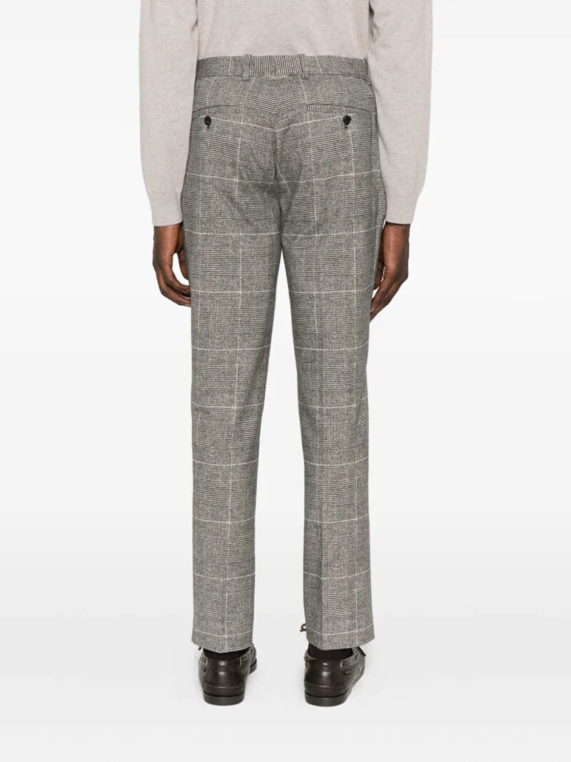 Circolo 1901 check-pattern cotton-blend trousers
