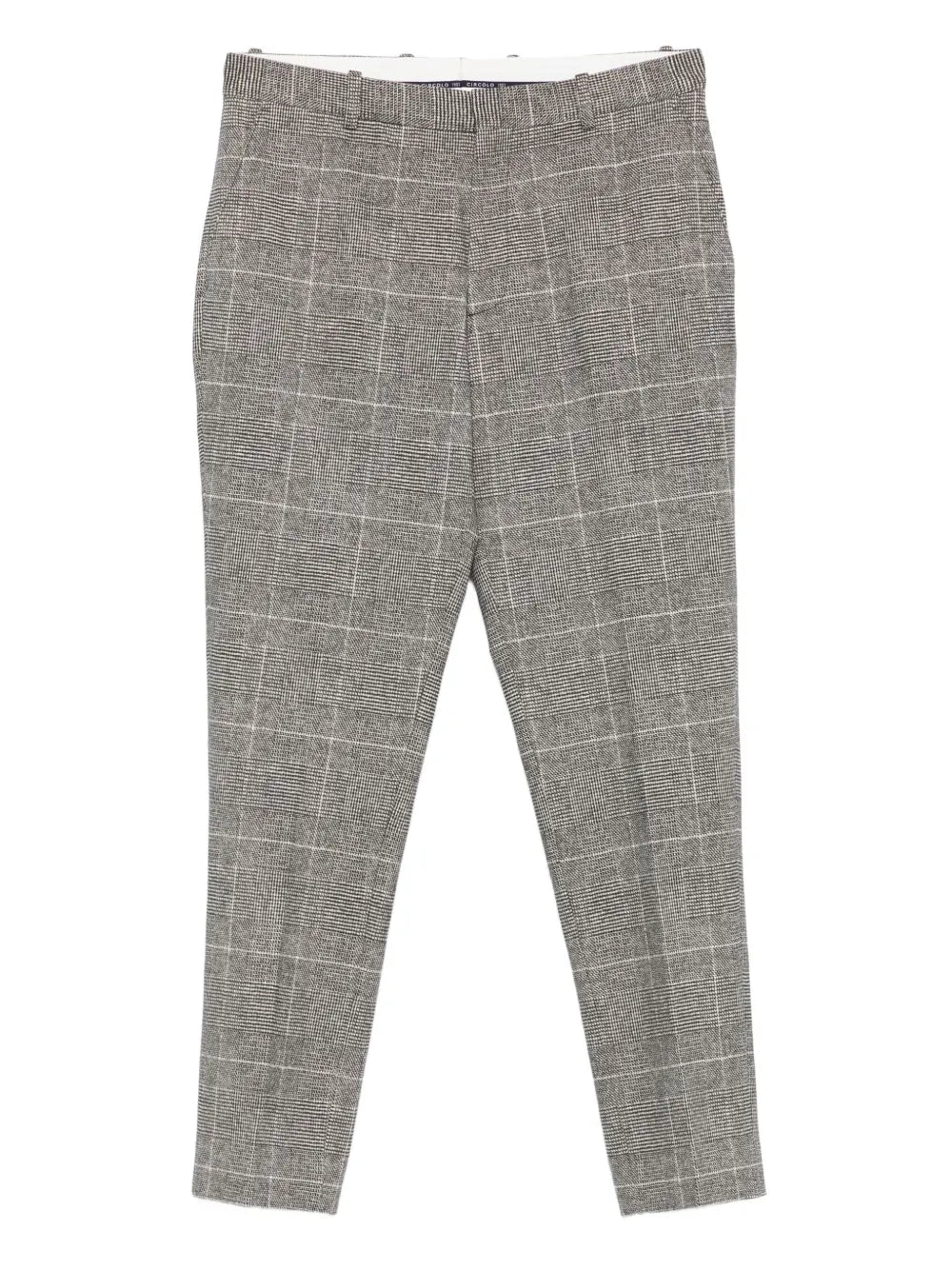 Circolo 1901 check-pattern cotton-blend trousers