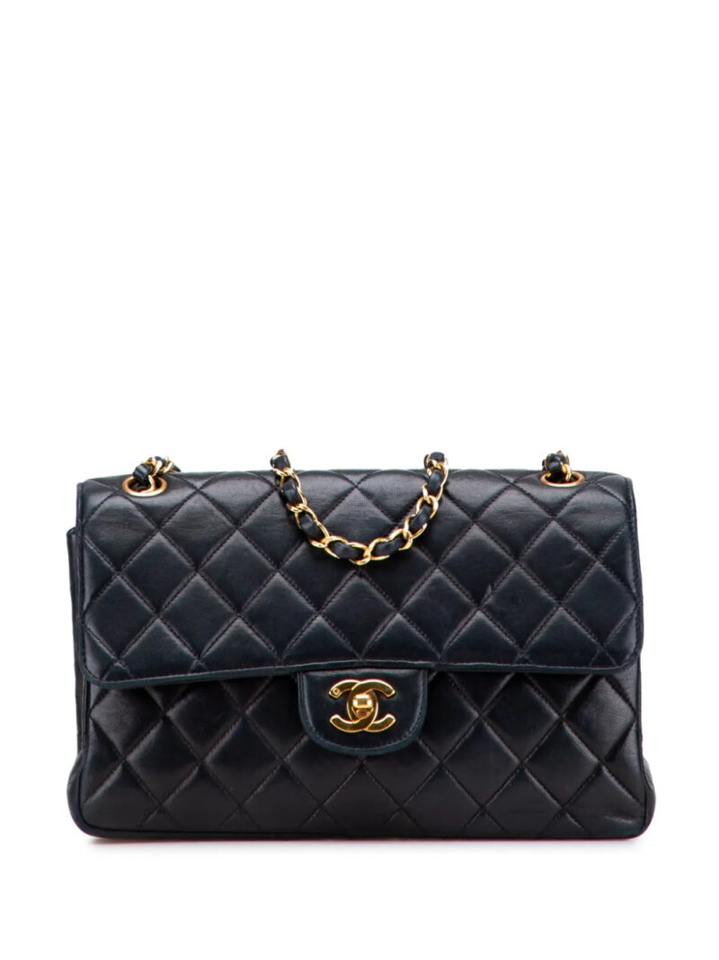 CHANEL - Medium Quilted Lambskin Double Sided Flap shoulder bag