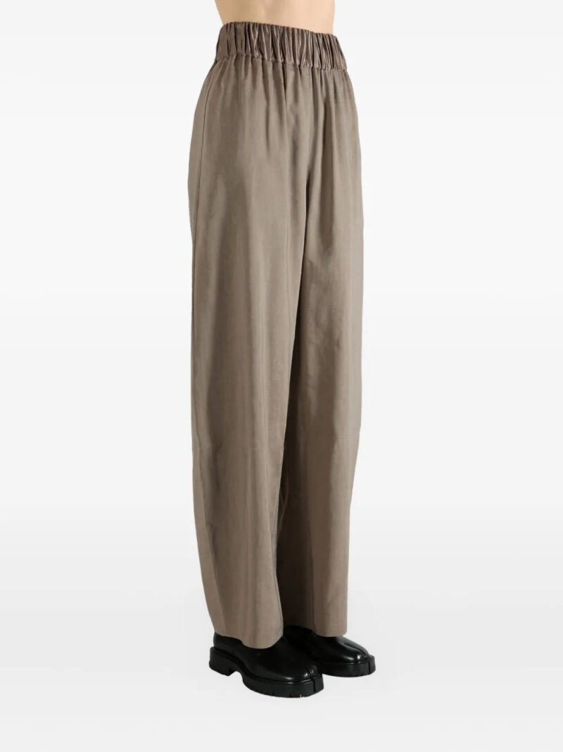 Cortana  Glimmer elasticated-waistband palazzo pants