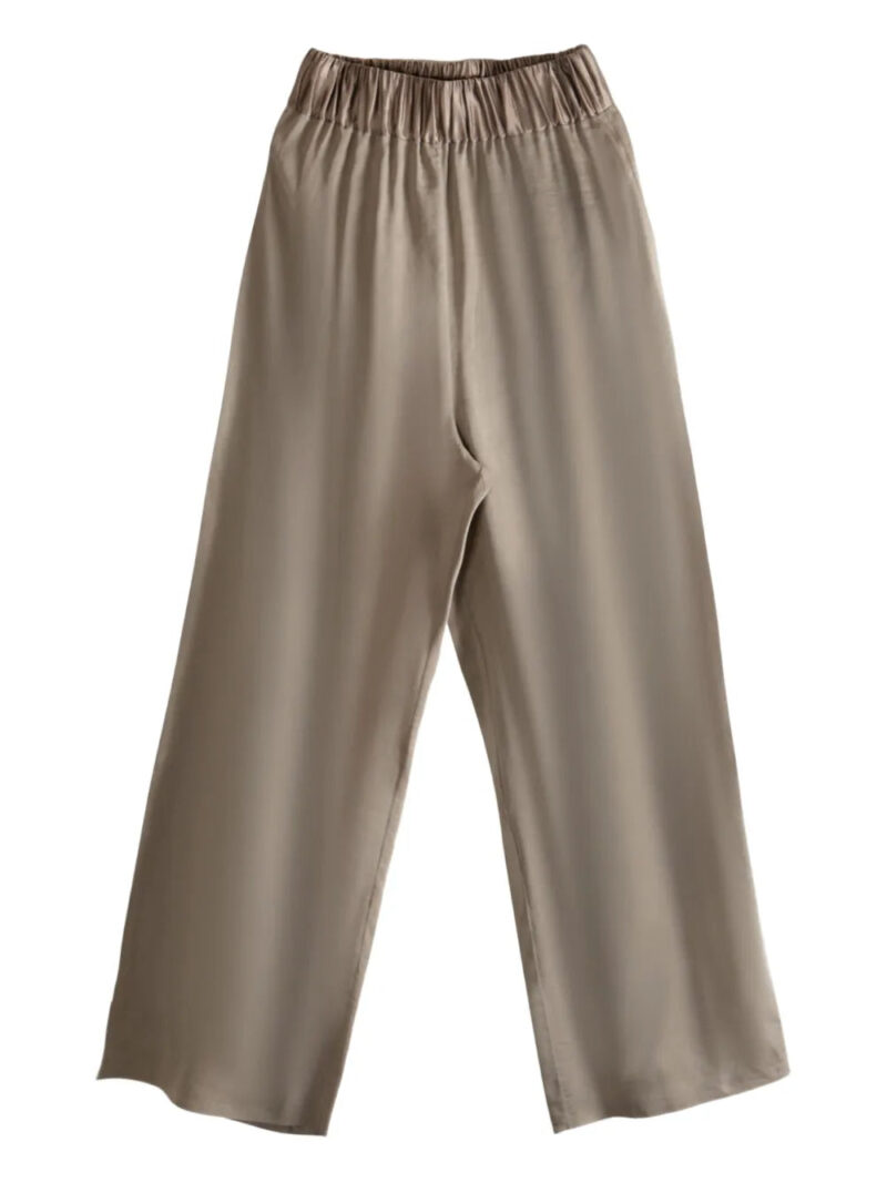 Cortana  Glimmer elasticated-waistband palazzo pants