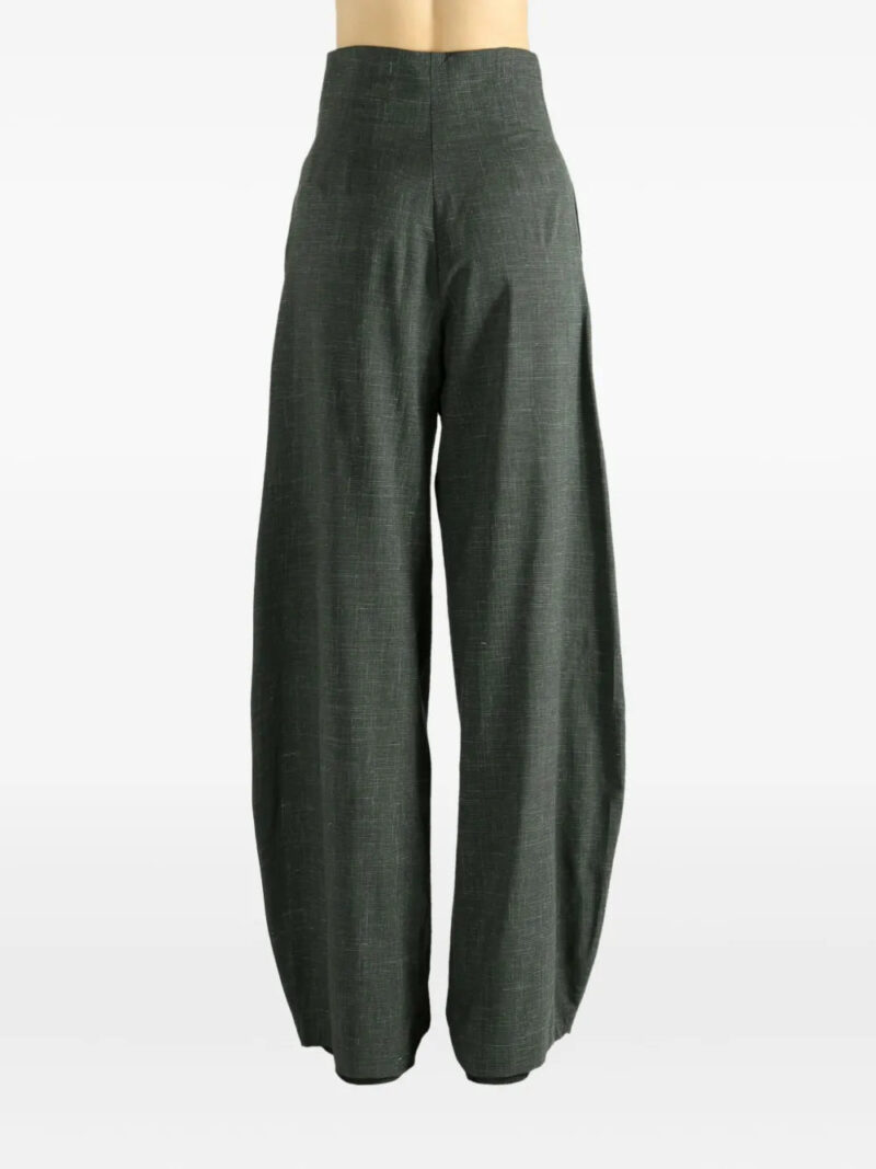 Cortana Tiempo pleated palazzo pants