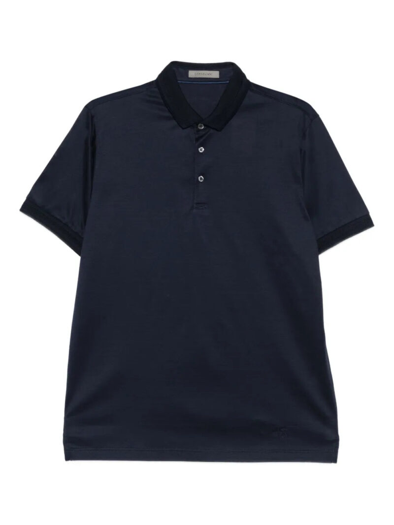 Corneliani  short-sleeve polo shirt
