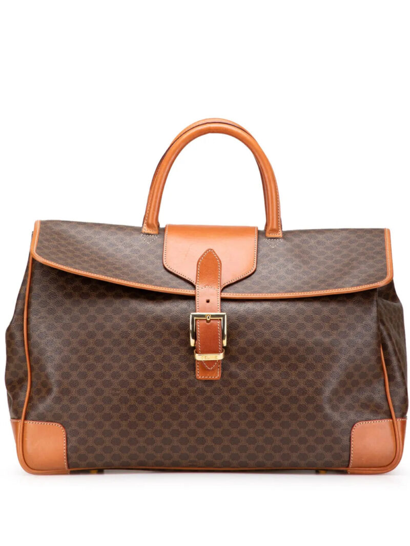 Céline Macadam Coated Canvas travel bag