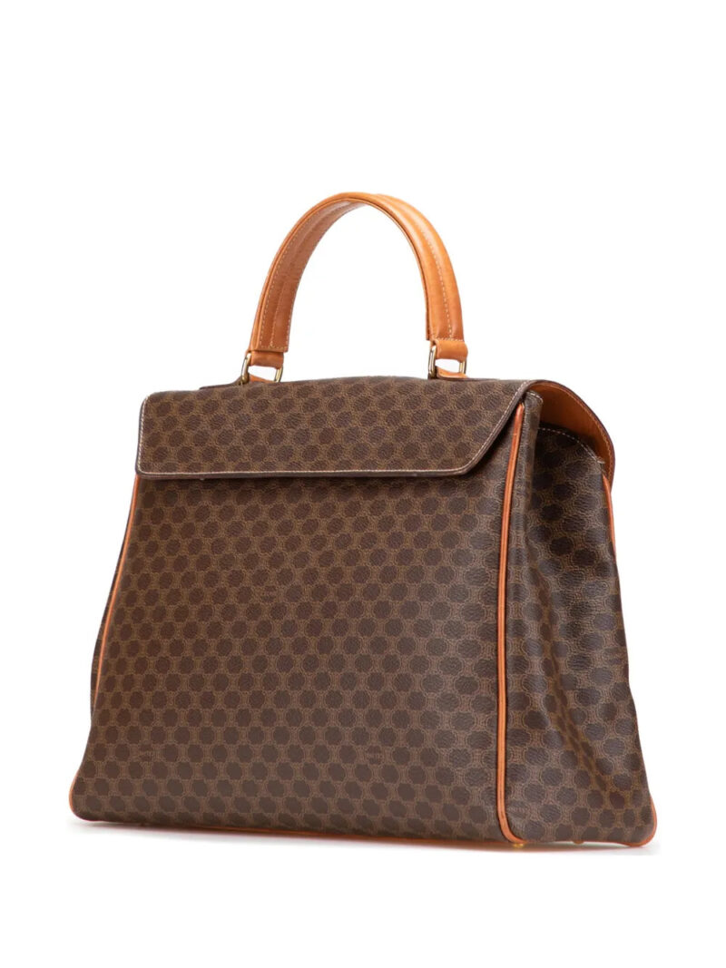 Céline Macadam Coated Canvas Top Handle Bag handbag