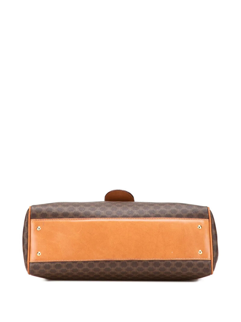 Céline Macadam Coated Canvas Top Handle Bag handbag