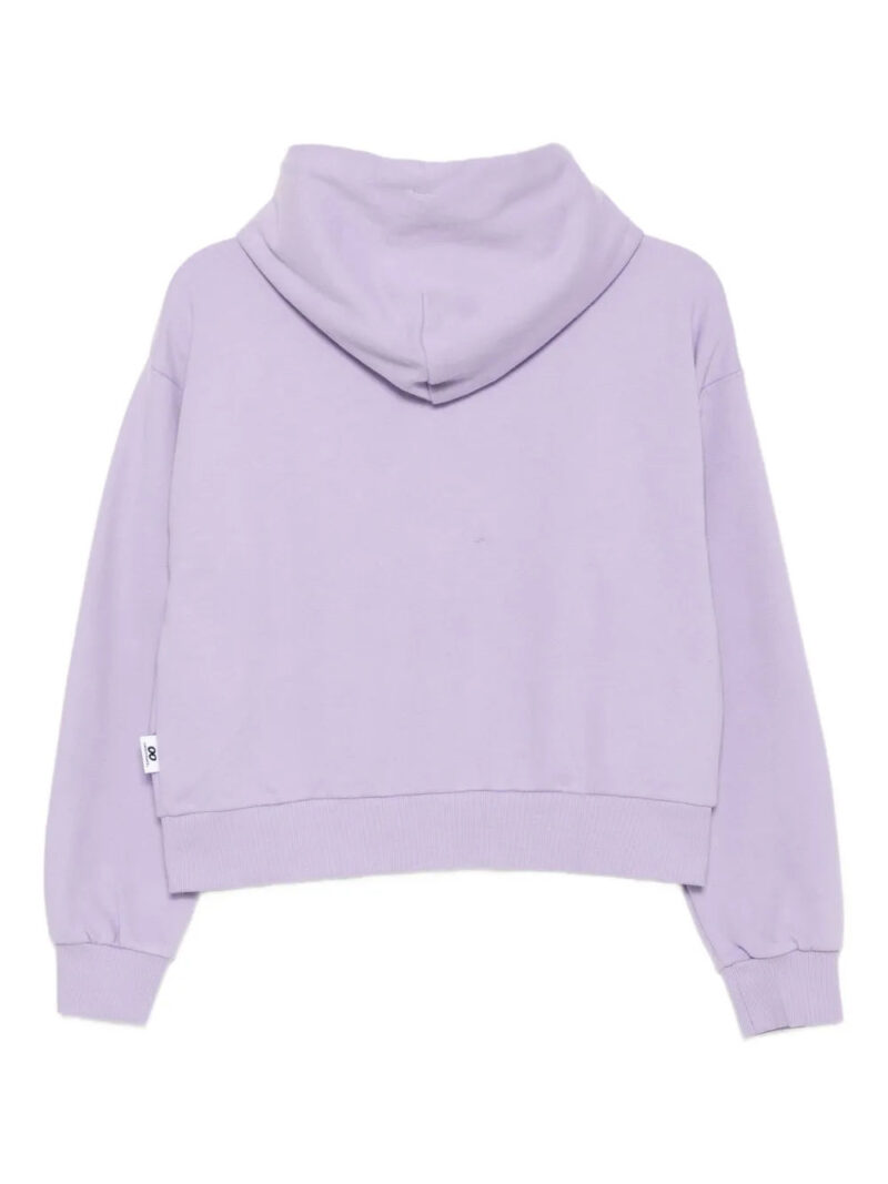 CHOCOOLATE logo-appliqué cotton hoodie