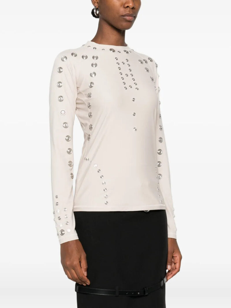 Coperni stud-embellished t-shirt