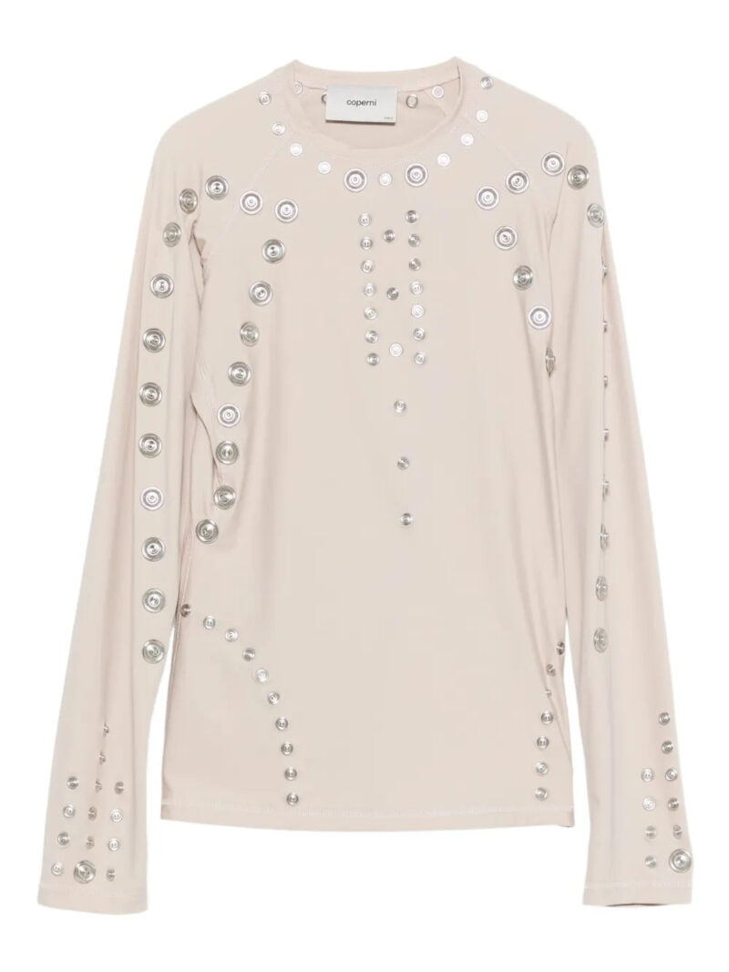 Coperni stud-embellished t-shirt