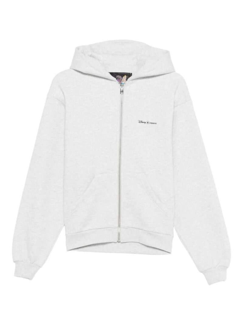Coperni  x Disney Crown zip-up hoodie