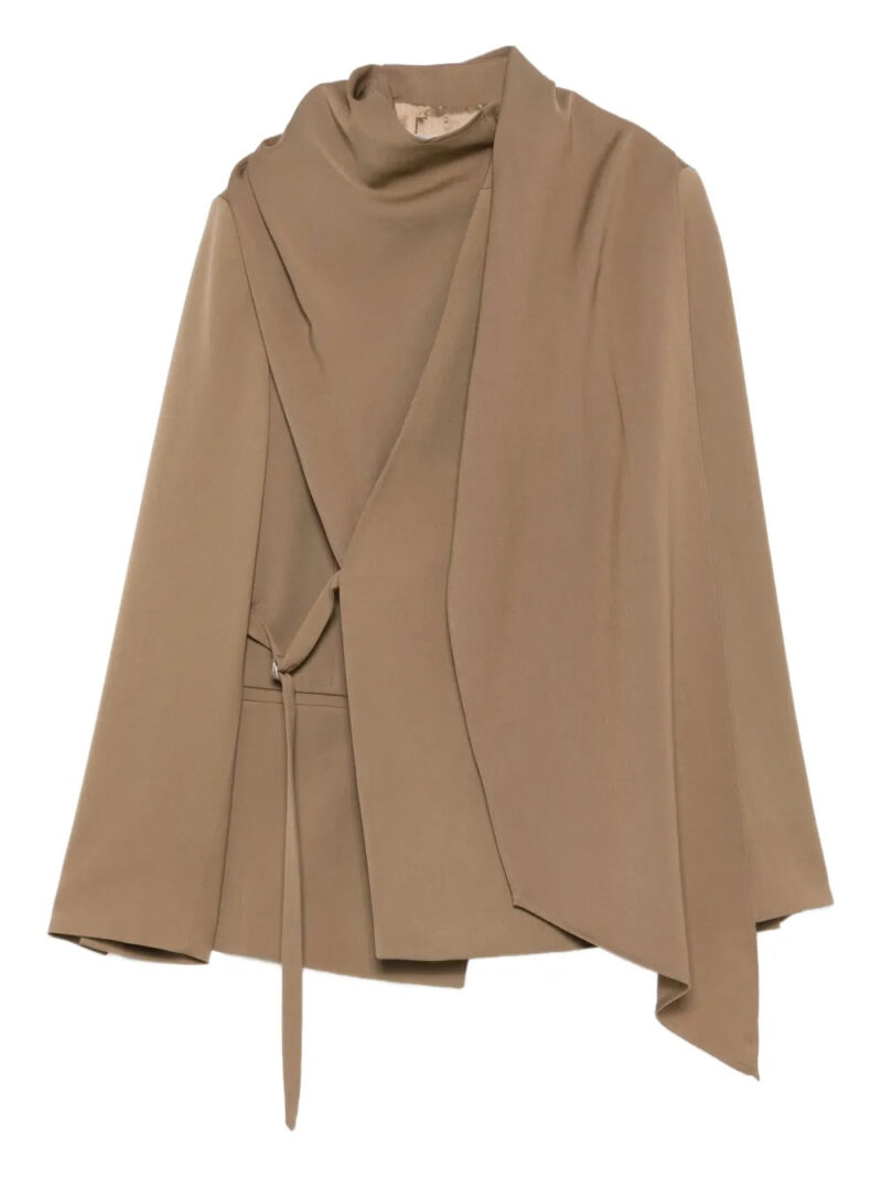 Christian Wijnants  asymmetric wool coat