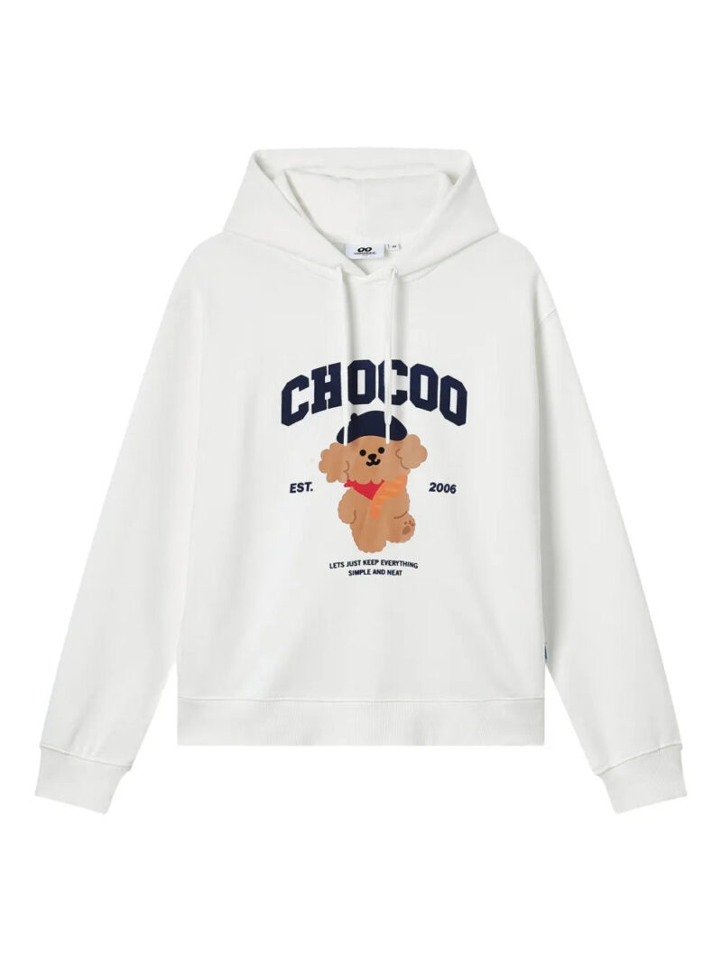 CHOCOOLATE  bear-print hoodie