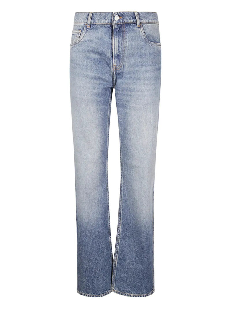 Coperni  leather-belt pocket jeans