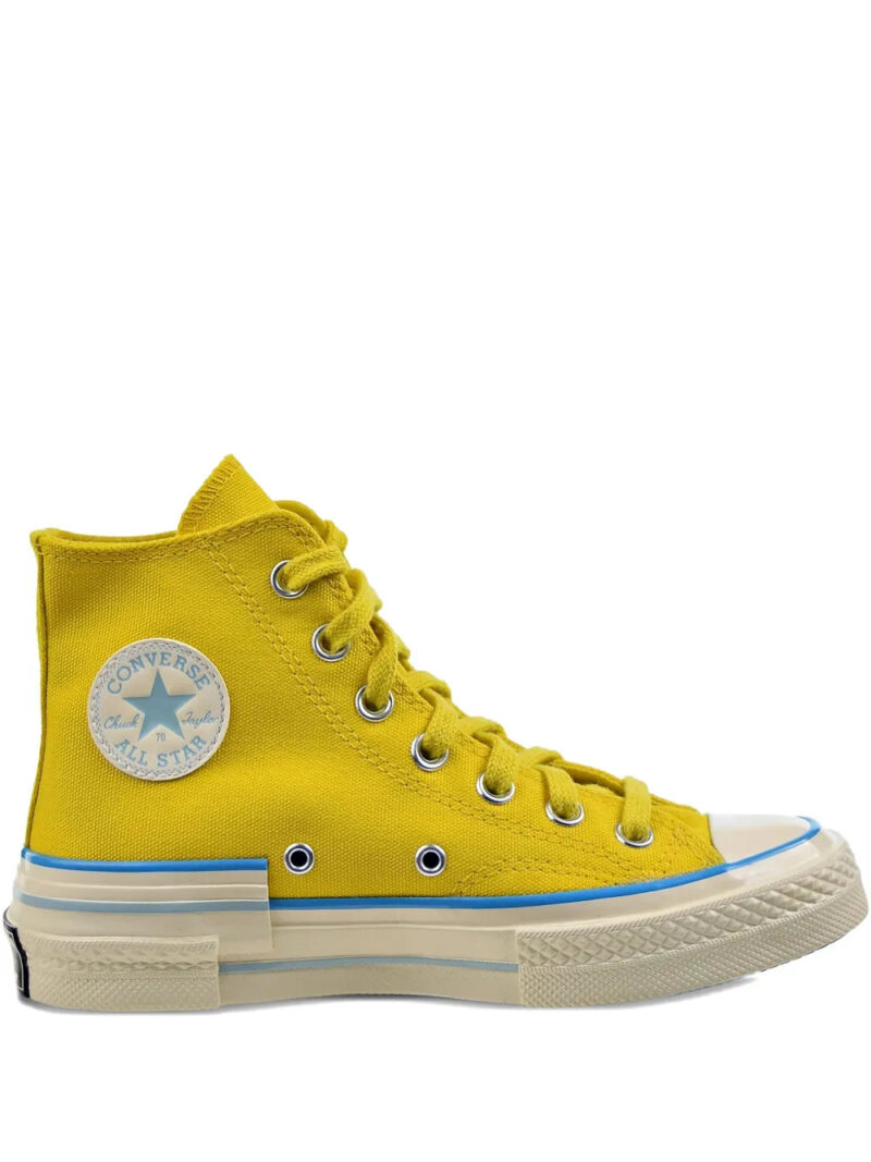 Converse  Chuck 70 Hi "Popped Colour - Speed Yellow/Sail Blue/Egret" sneakers