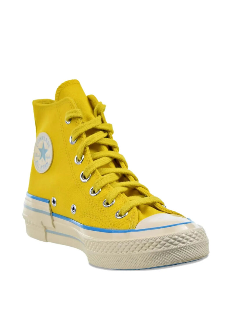 Converse Chuck 70 Hi "Popped Colour - Speed Yellow/Sail Blue/Egret" sneakers