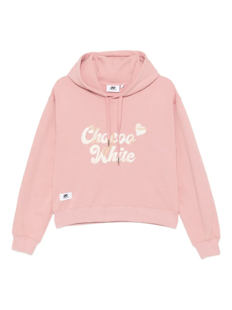 CHOCOOLATE  logo-embroidered hoodie