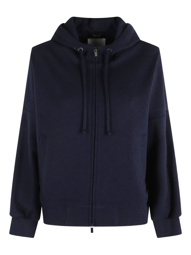 Circolo 1901  drawstring zip-up hoodie