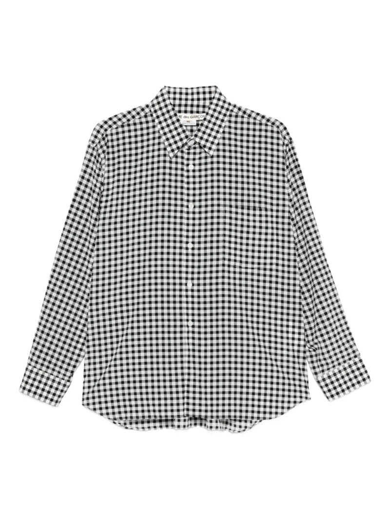 Comme Des Garçons  gingham-check shirt