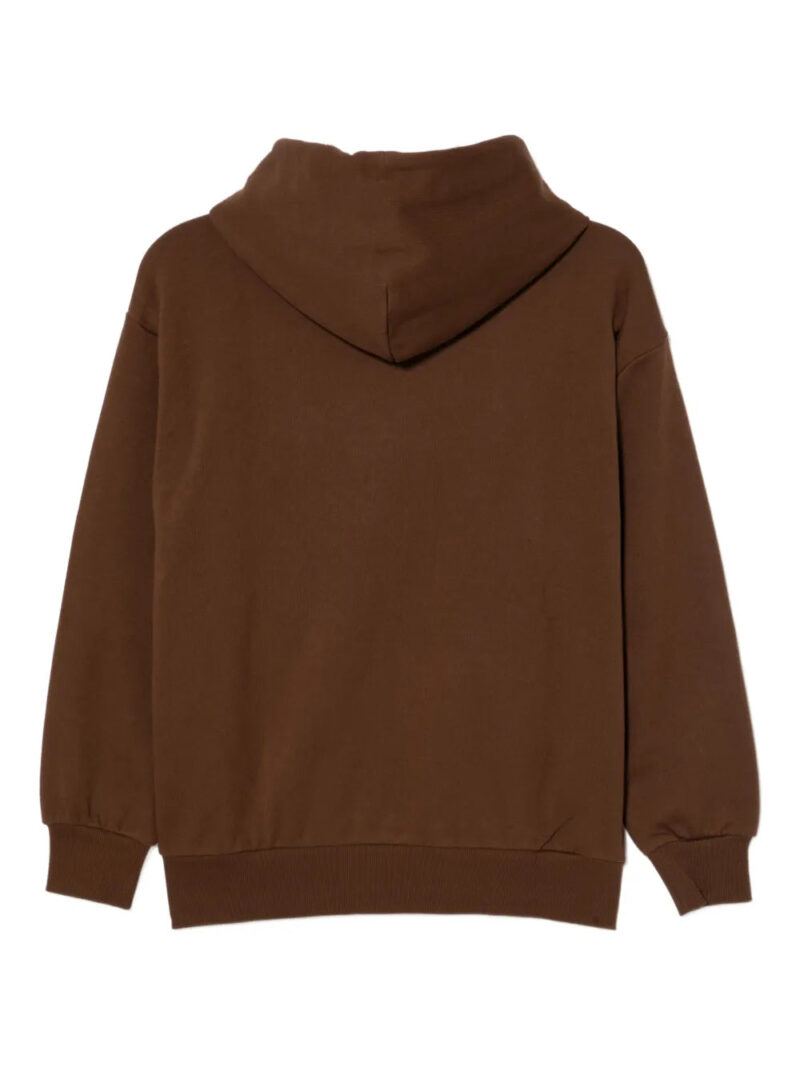 CHOCOOLATE  logo-embroidered hoodie