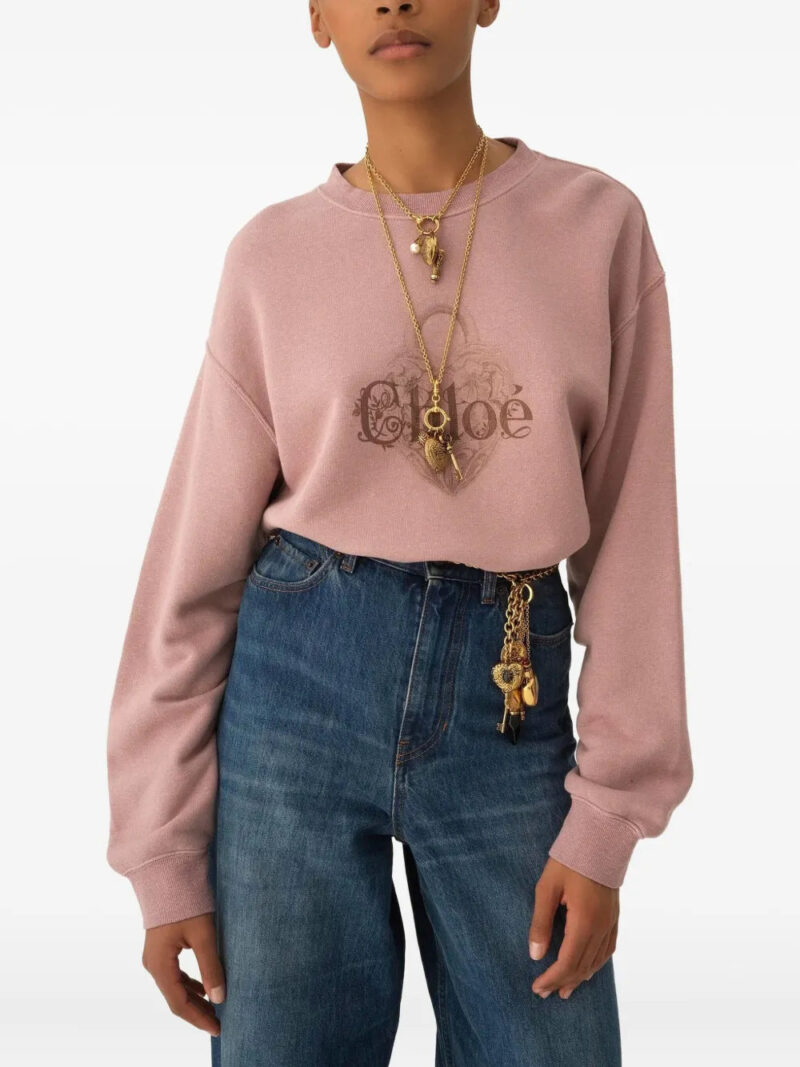 Chloé  crew-neck sweatshirt