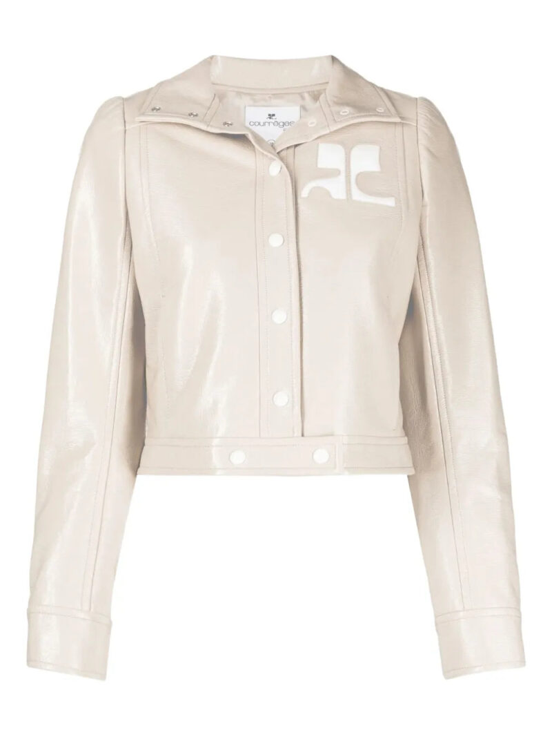 Courrèges  logo-detail jacket