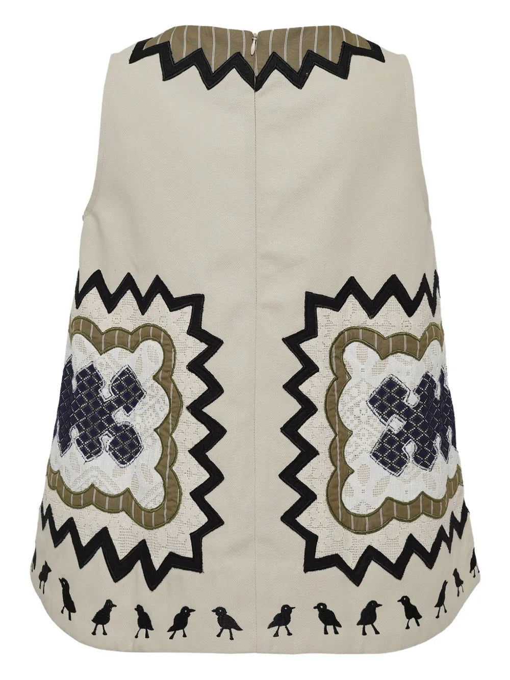 Biyan embroidered V-neck blouse - Image 2