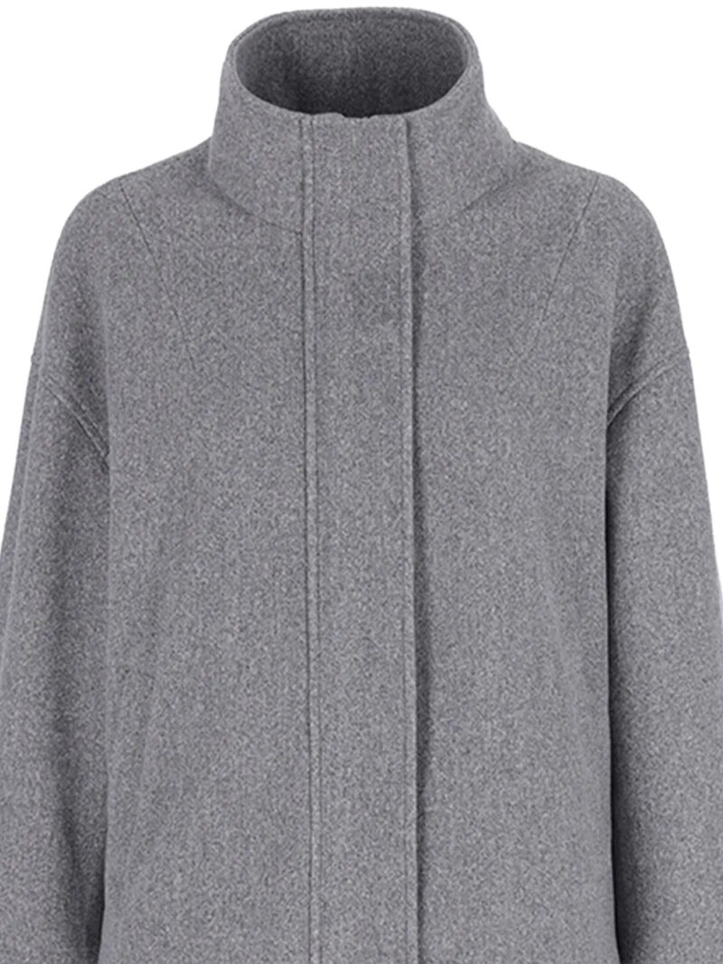 CONTE OF FLORENCE high-neck zip-front jacket