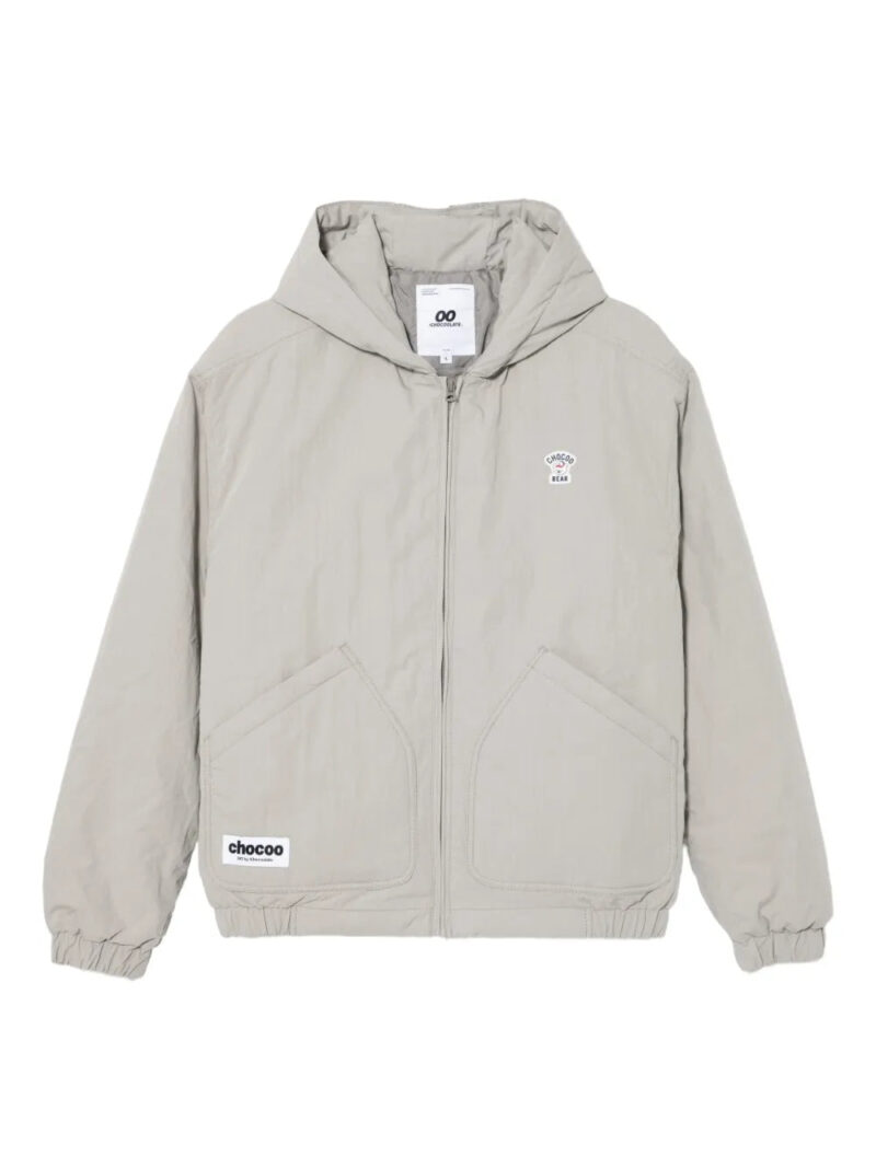 CHOCOOLATE  logo-embossed jacket