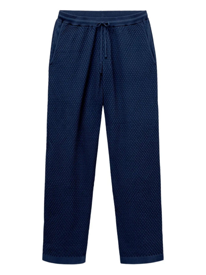 CHÉ  textured drawstring trousers