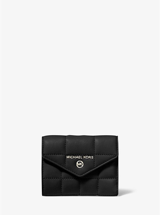 MICHAEL MICHAEL KORS Medium Quilted Leather Envelope Wallet Bag