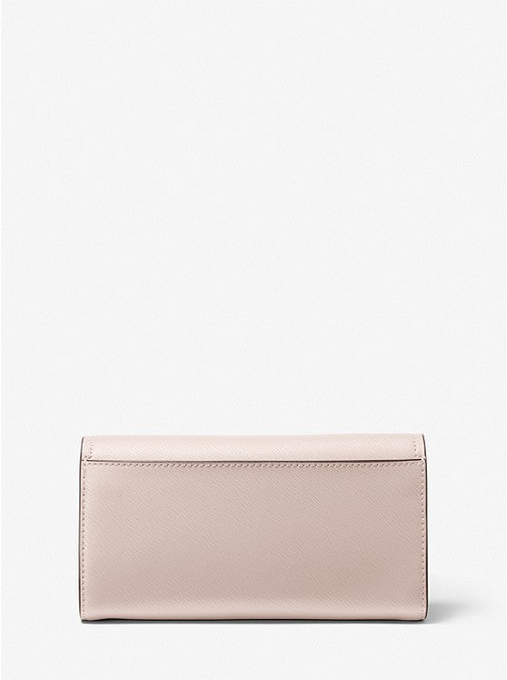 MICHAEL MICHAEL KORS Mimi Large Saffiano Leather Bi-Fold Wallet Bag