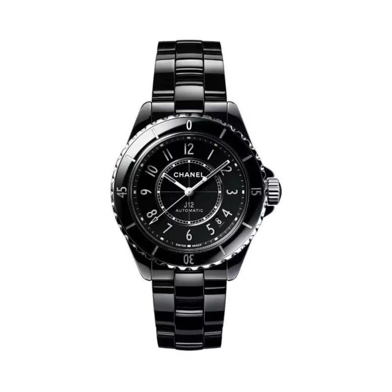 Chanel J12 H5697 Automatic Ceramic Caliber And Steel Black Dial