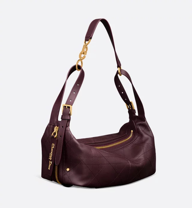 Christian Dior Medium D-Journey Bag in Vintage Smooth Calfskin