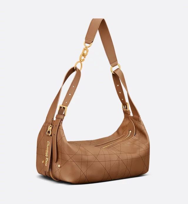 Christian Dior Medium D-Journey Bag in Vintage Smooth Calfskin