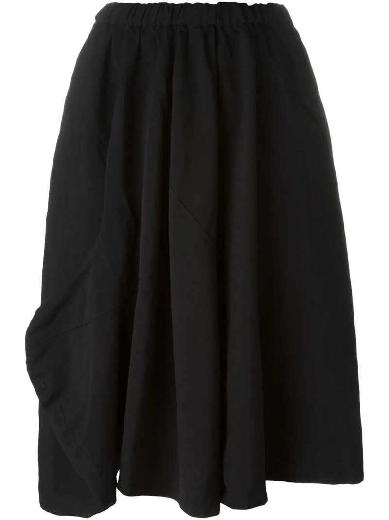 Comme Des Garçons  asymmetric ruffled skirt