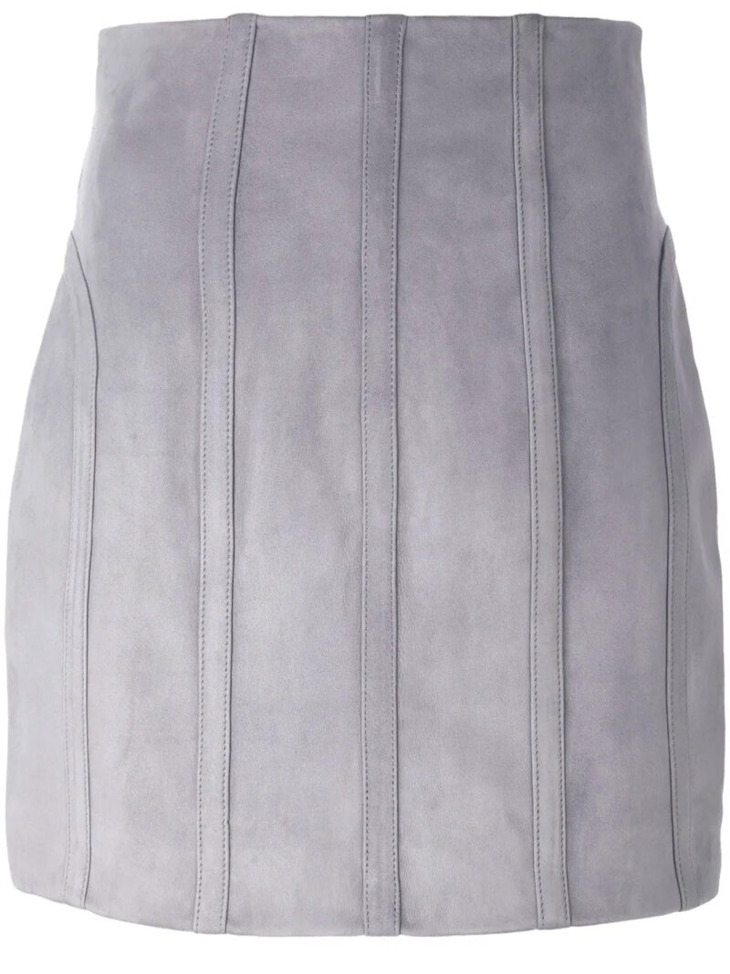 Balmain  stitched detail pencil skirt