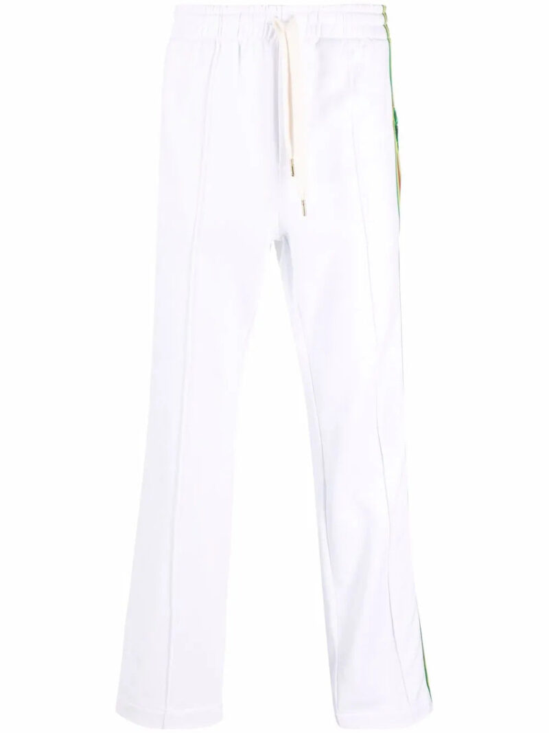Casablanca  embroidered-logo striped joggers