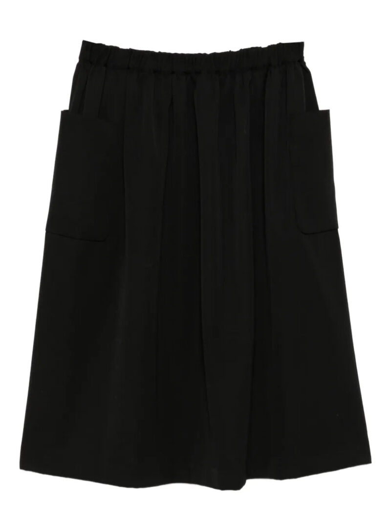 Comme Des Garçons Girl  wool midi skirt