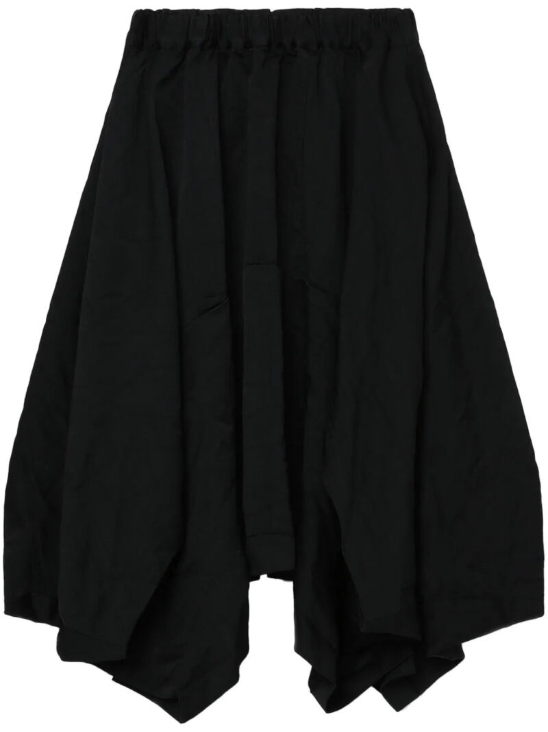 Comme Des Garçons Comme Des Garçons  asymmetric high-rise midi skirt