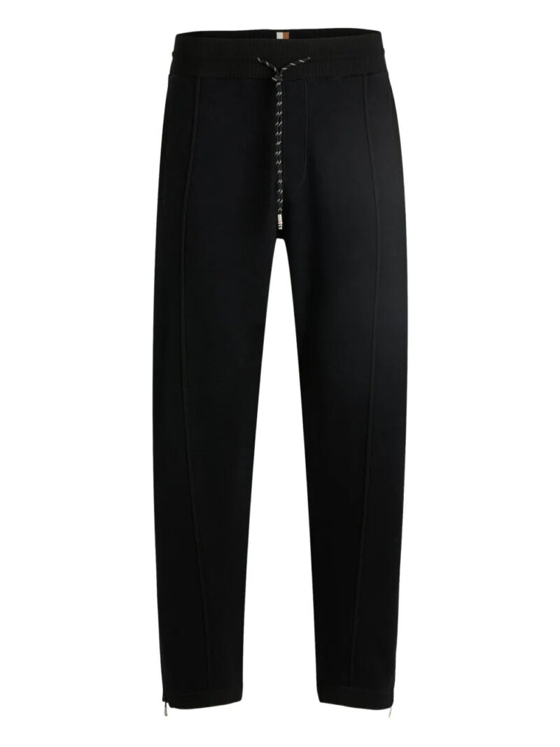 BOSS  seam-detail trousers